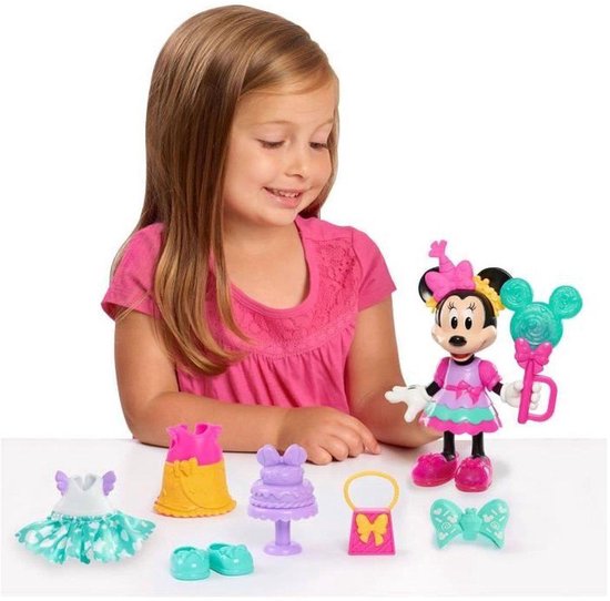 Disney Minnie Mouse Fabulous Fashion Pop - Minnie Mouse pop met kleding en accessoires — afbeelding 4