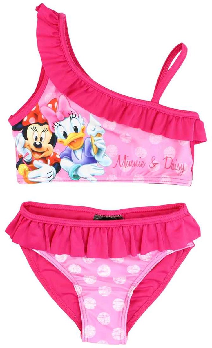 Disney Bikini - Minnie Mouse en Katrien - Donkerroze