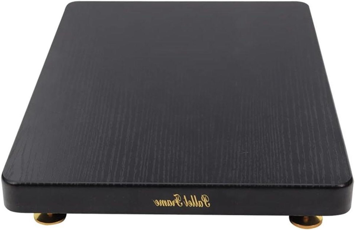 Luidspreker Isolatie - Audio Platform - Verbeter Geluidskwaliteit - Minimaliseert Resonantie - 19x25cm - Zwart