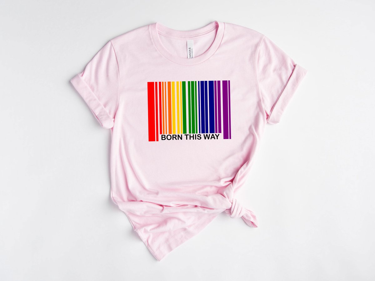 Lykke - LGBTQ+ T-shirt - Uniek ontwerp voor Pride - Gemaakt van 100% katoen- Roze- M