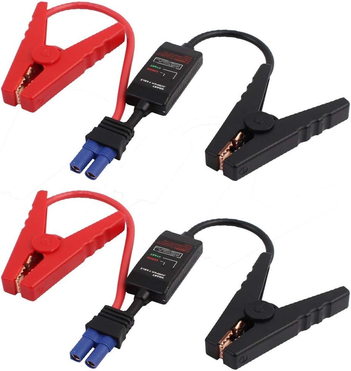 Startkabels Set - Booster Clips - Accu Starten - 200A Kracht - 12V - Multicolor