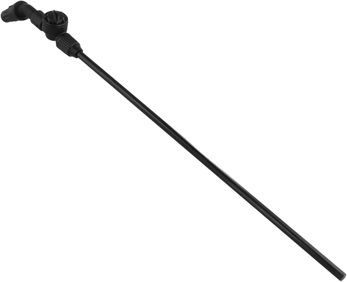 Verstelbare Sproeikop - Telescoopstang Mondstuk - Tuinonderhoud Gemak - Verlengbaar Bereik - 37-75 cm - Zilver
