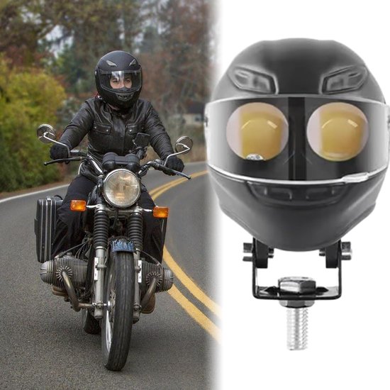 Motorfiets Verstraler - Mistlamp Motor - Veiliger Rijden - Waterdicht Ontwerp - 11.5 x 9 x 7 cm - Aluminium — afbeelding 2