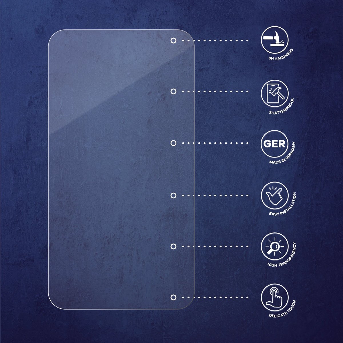 3 Stuks Savvies Screenprotector - geschikt voor ZTE Nubia neo 5 Pro - beschermfolie glas transparant