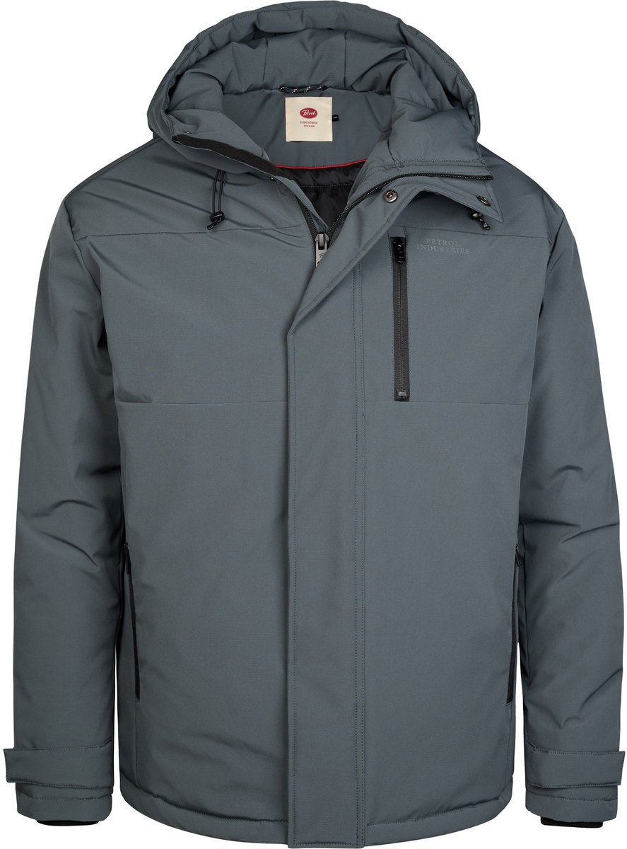 Petrol Industries - Heren Parka jas met capuchon ironjunction - Groen - Maat S
