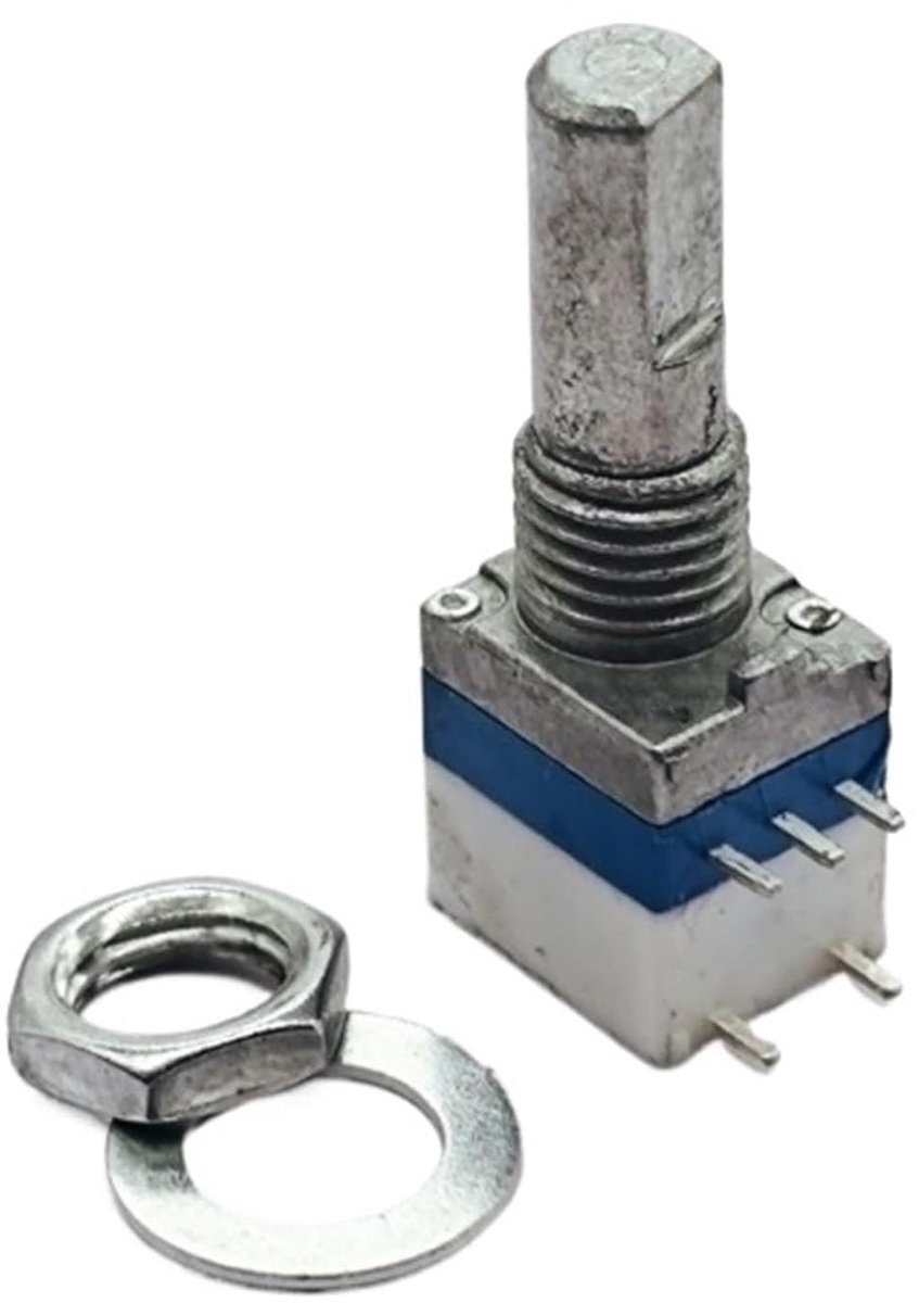 Volumeregelaar Potentiometer - Draaicontroller Component - Audio Instelling - Enkele Verbinding - 2 Stuks - B10K