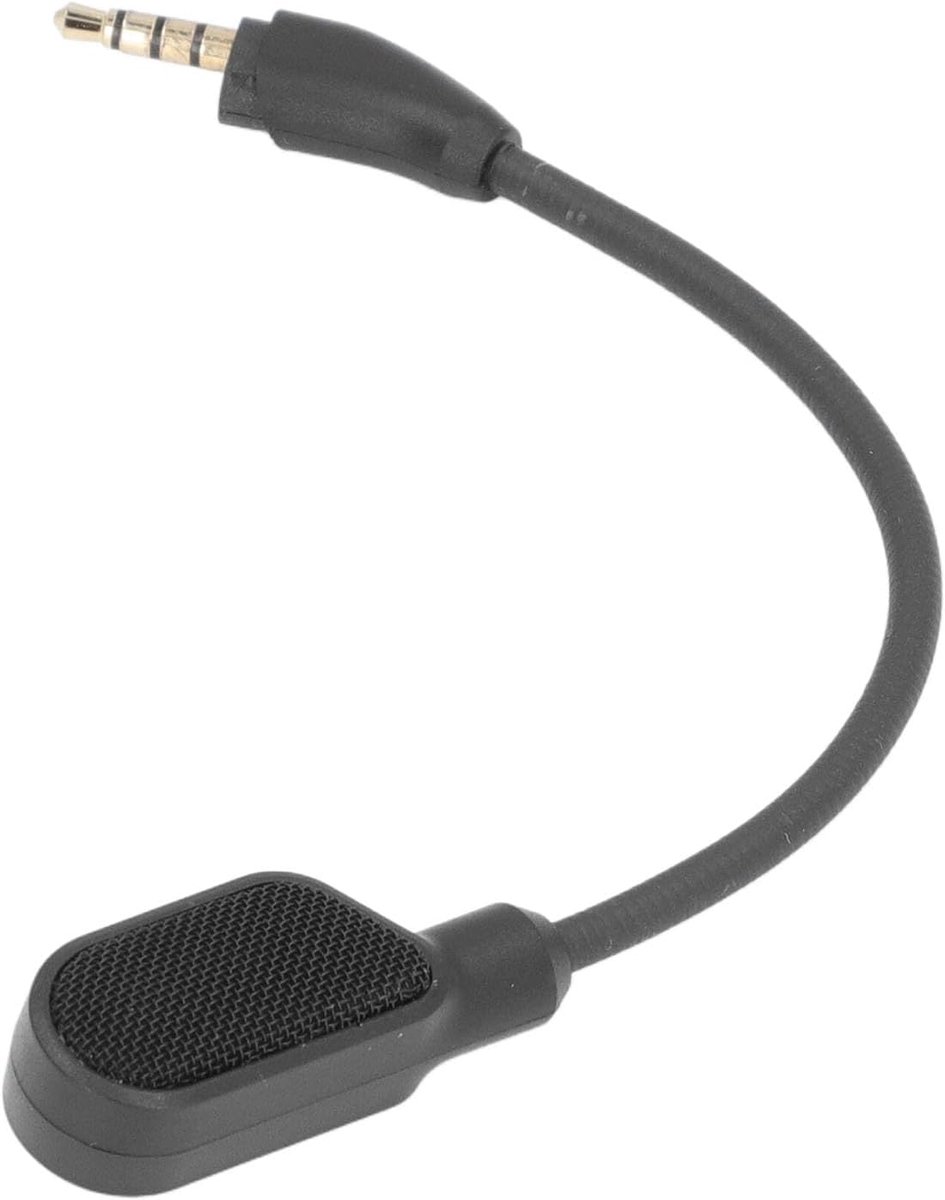 MIC Replacement for Cloud III Gaming Headset, 3.5 Mm Detachable Noise Cancelling Microphone, 360° Bendable Boom - ShopVlot