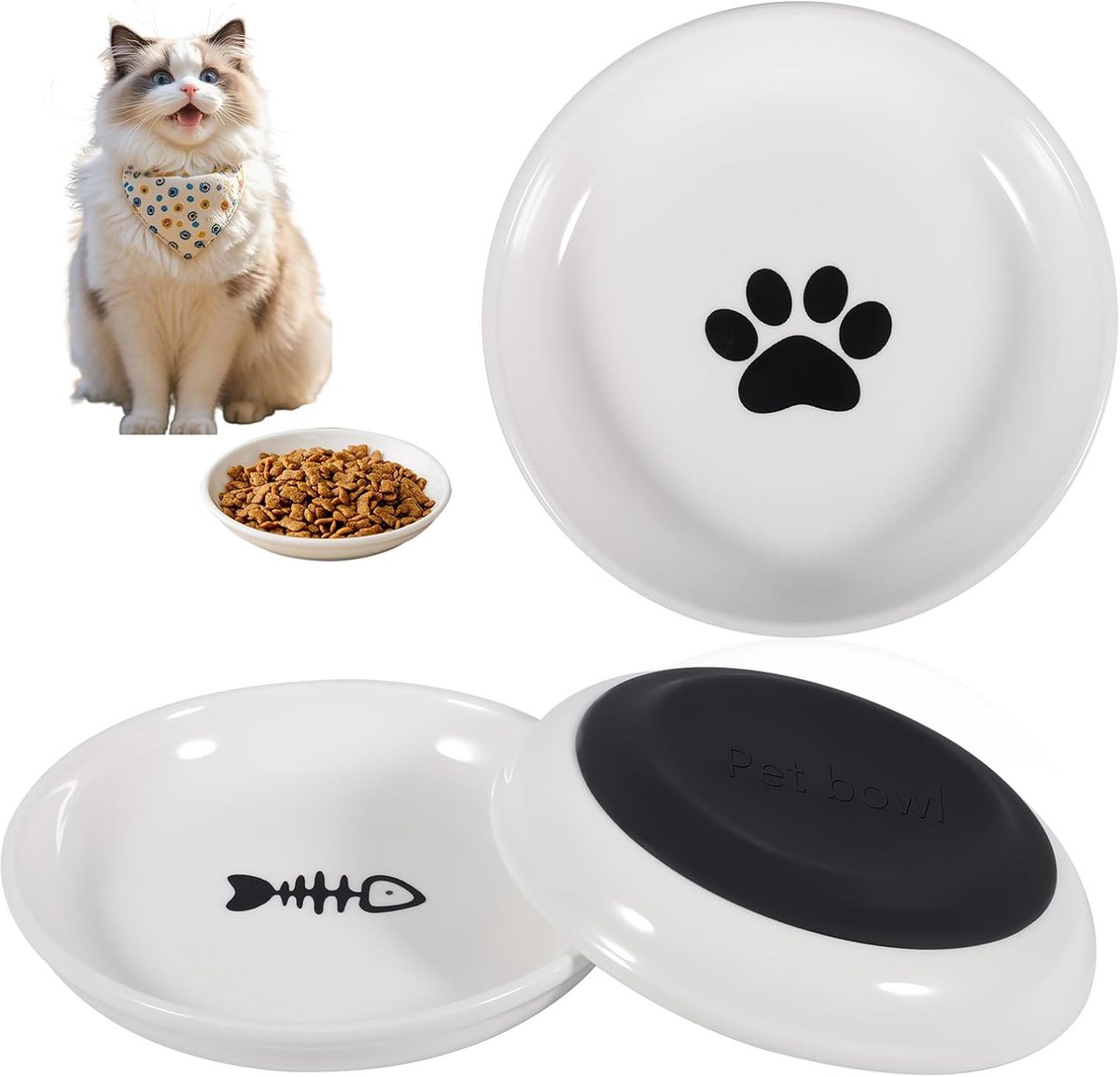 3pcs ceramic cat litter boxes - ShopVlot