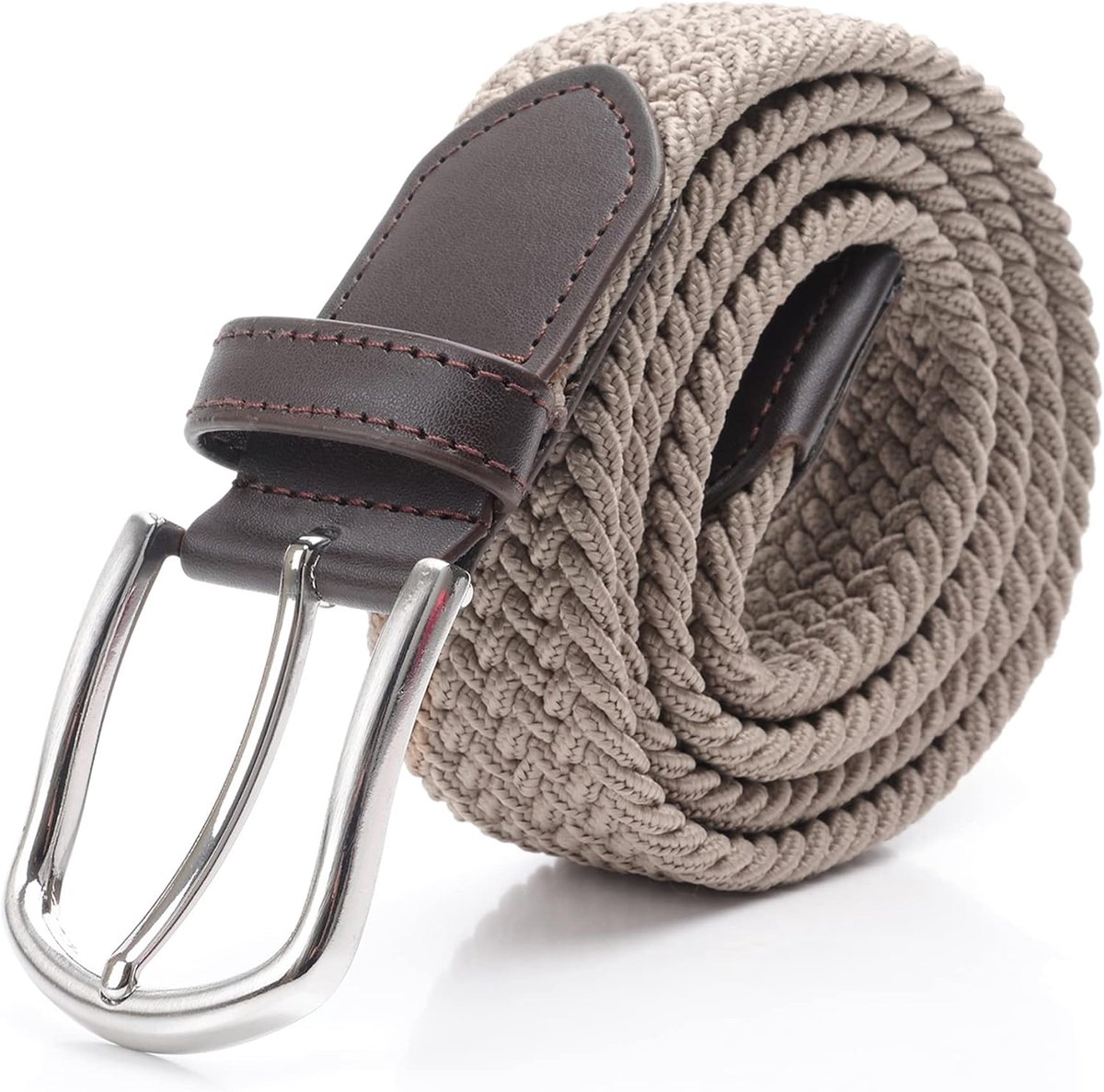 Elastic Fabric Belt Braided Belt for Men and Women - ShopVlot