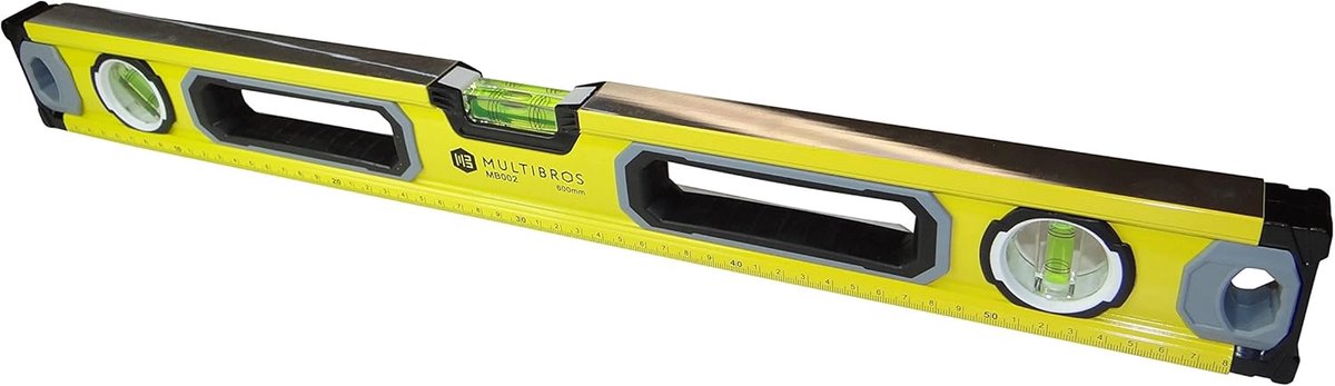 Spirit level with magnet and horizontal, vertical and 45 degree dragonfly, 60 cm - ShopVlot