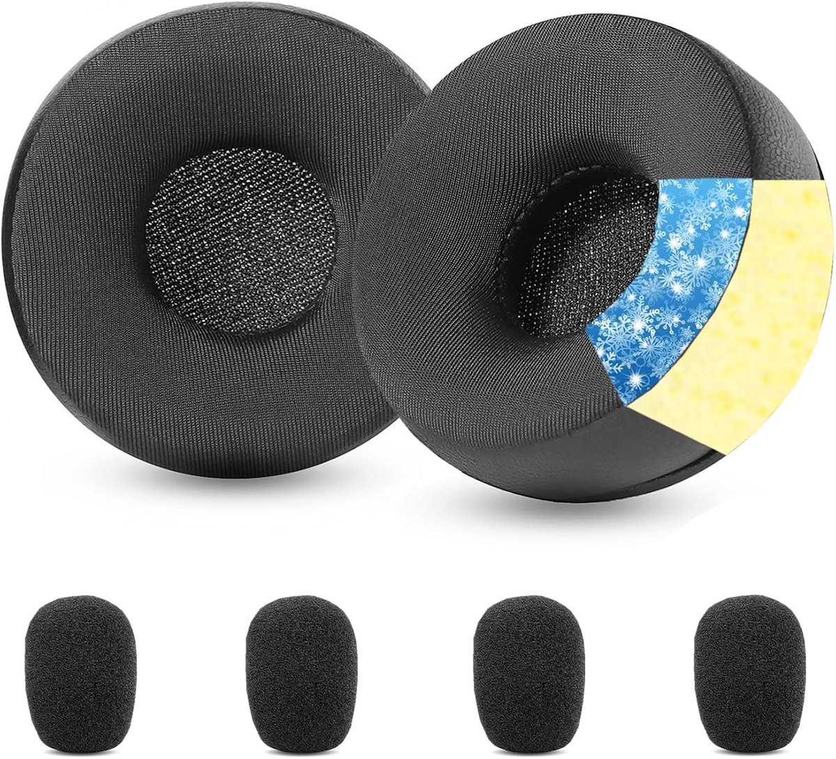 Cooling Gel Ear Pads Compatible with Jabra Pro 920 Pro 930 Pro 925 Pro 935/VXi BlueParrott B250-XTS 204123 - ShopVlot
