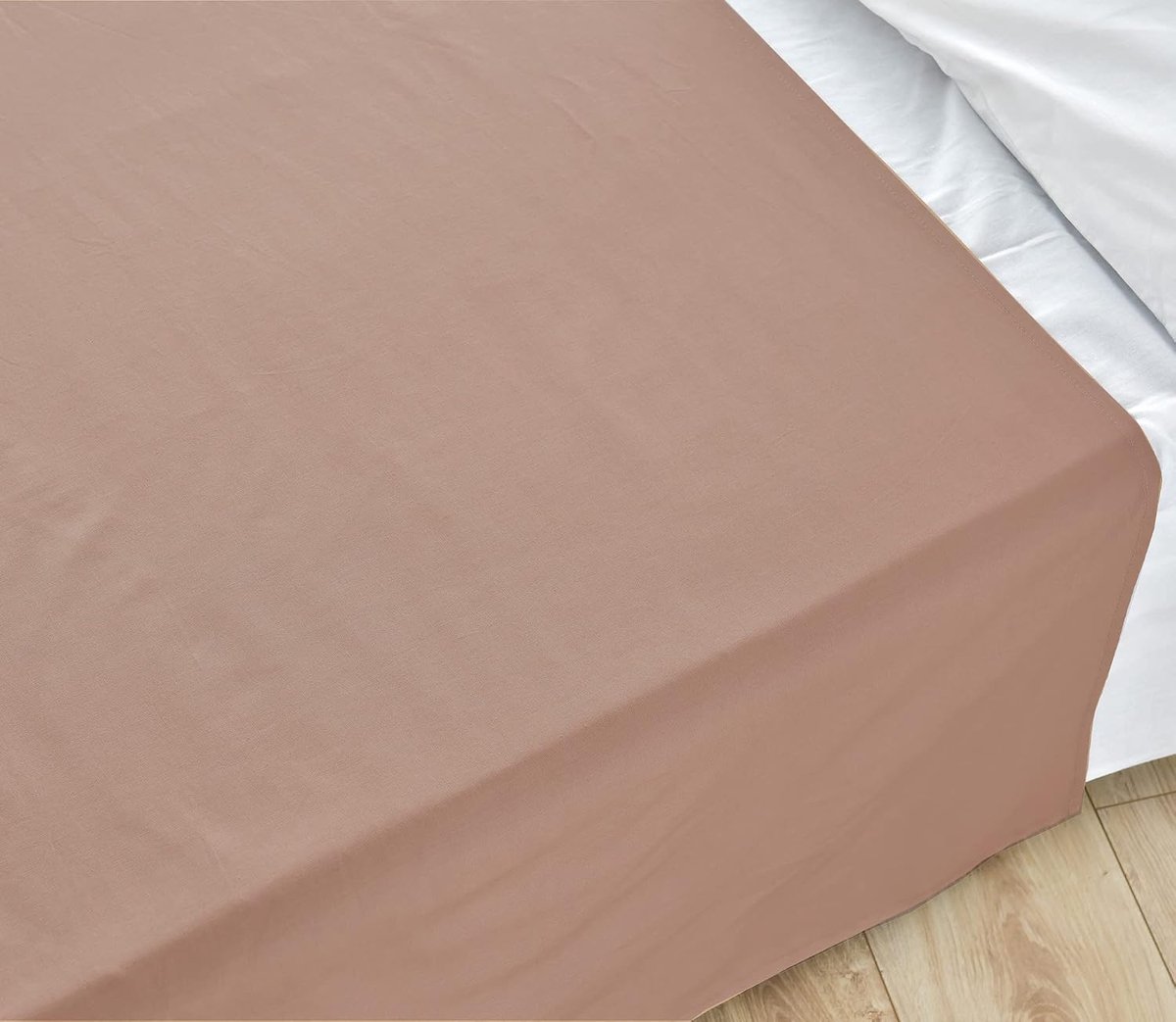 NatureMark Basic Bed Sheet, Soft and Easy Care, 100% Cotton, Without Elastic, Home Towel, Many Sizes and Colours, 240 - ShopVlot