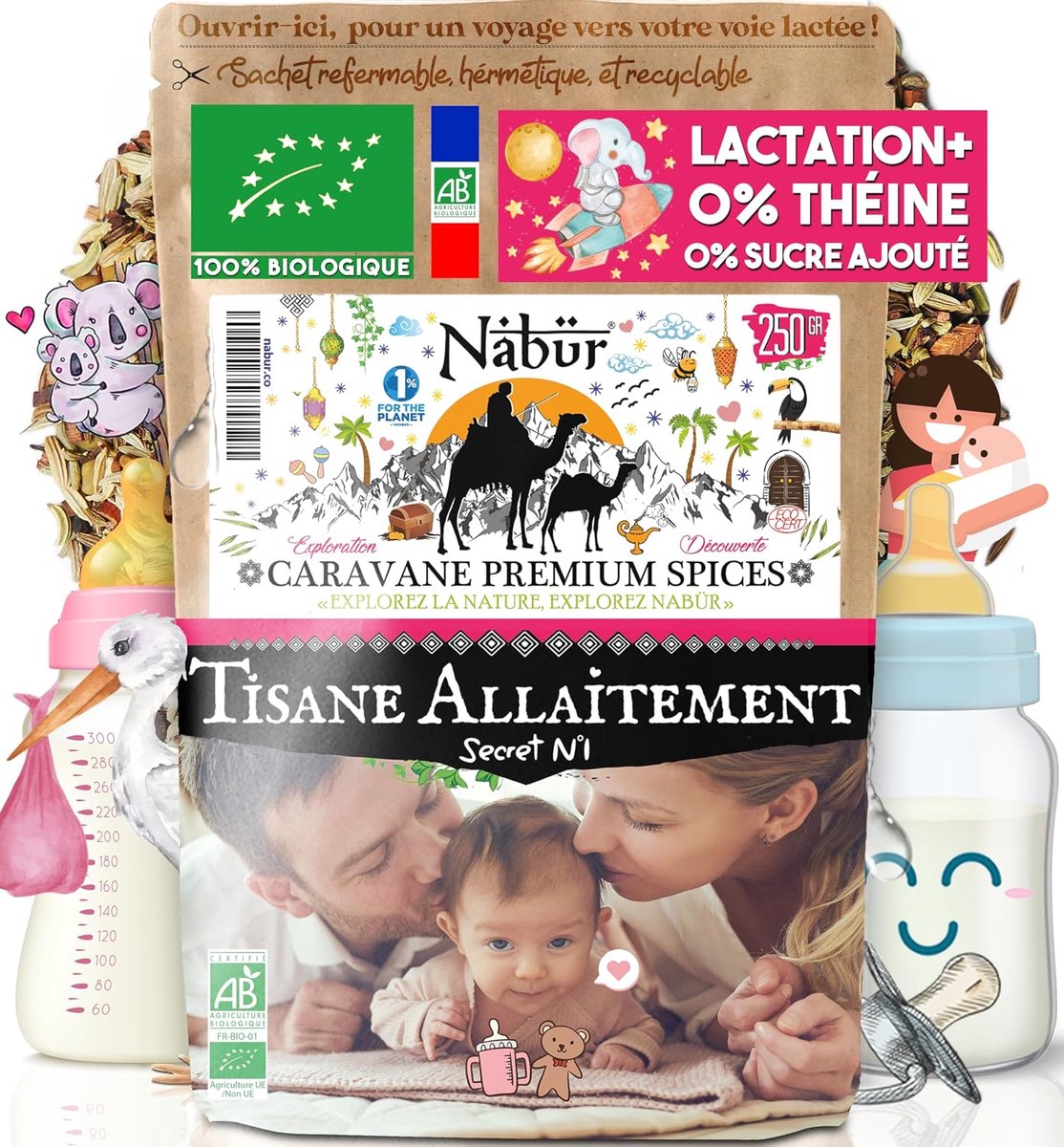 Tisane Allaitement - FR - ShopVlot