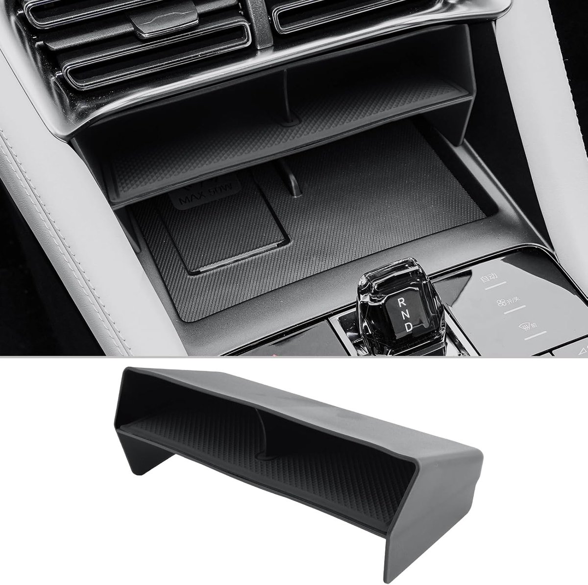 Center Console Organizer - Speciaal voor BYD Seal U (2023-2025) - Onderste opslagoplossing - Optimaliseer uw ruimte - ShopVlot