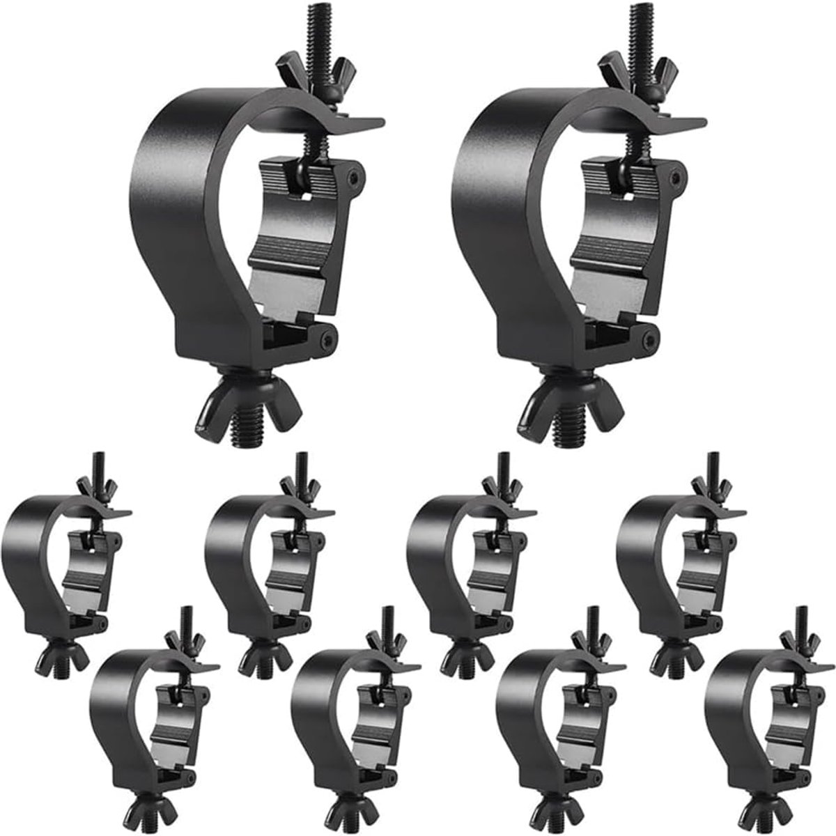 Stage Lighting Clamps 48-52mm - Aluminium Truss Klemmen - 10 Stuks - Veilig en Duurzaam - ShopVlot