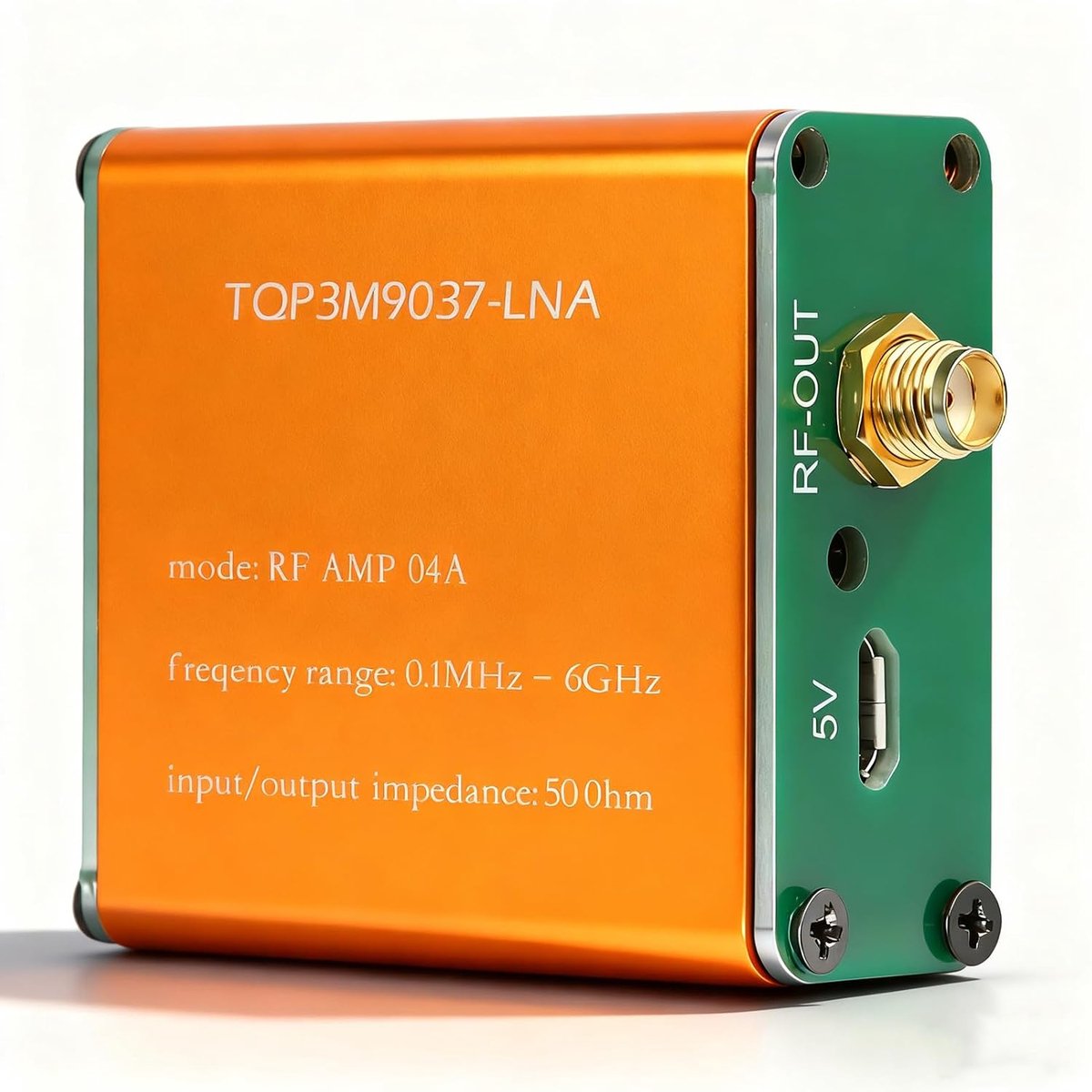 Lage ruis versterker 0.1MHz‑6GHz - Professionele 20DB hoge versterking - Inclusief 2500mAh Li Ion batterij - ShopVlot