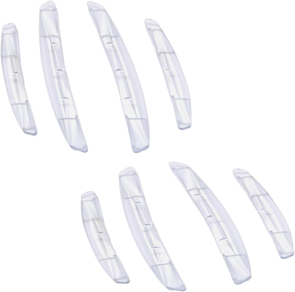 JOYOLA 8 Pcs Transparent Car Door Edge Protector Strips - Flexible Self Adhesive Car Door Edge Protection Rubber - ShopVlot