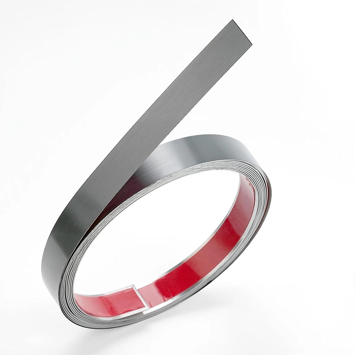 Self-adhesive stainless steel frame frame, brushed metal for mirror edges, furniture, ceiling & walls - ShopVlot