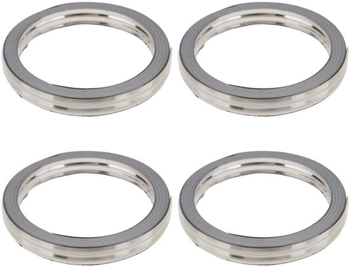 Uitlaatpakking 40x31x5mm - 4x Uitlaatpakking - Hittebestendig - Lekpreventie - Compatibel met Yamaha YBR 125 (EFI) 2007-2014 - Betrouwbaar materiaalcomposiet - Uitlaatdichting