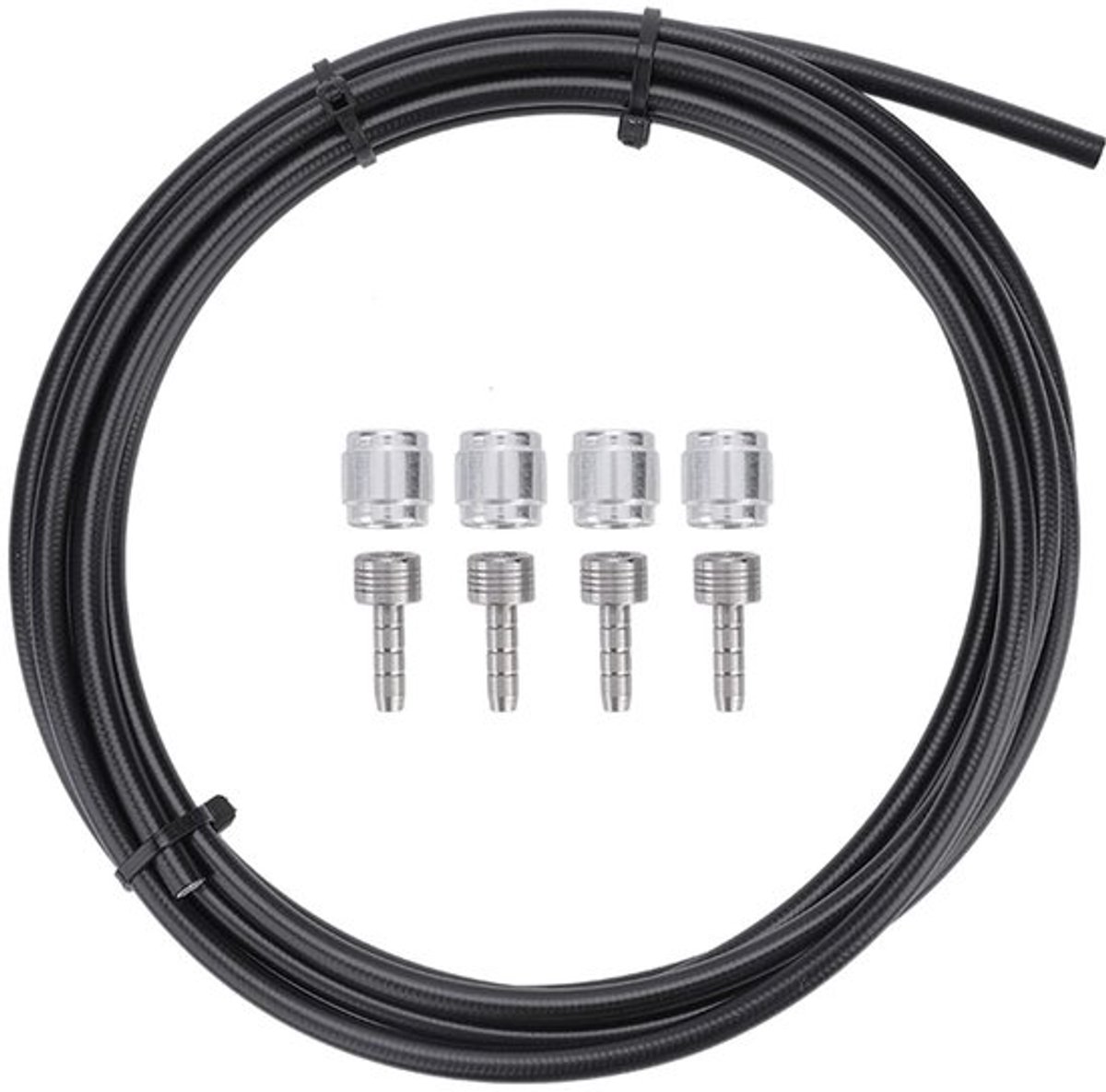 Derailleur Reparatieset 3 Meter - Remkabelset - Remkabel Fiets - Hoogwaardige Materialen - Duurzaam - Geschikt voor Mountainbike