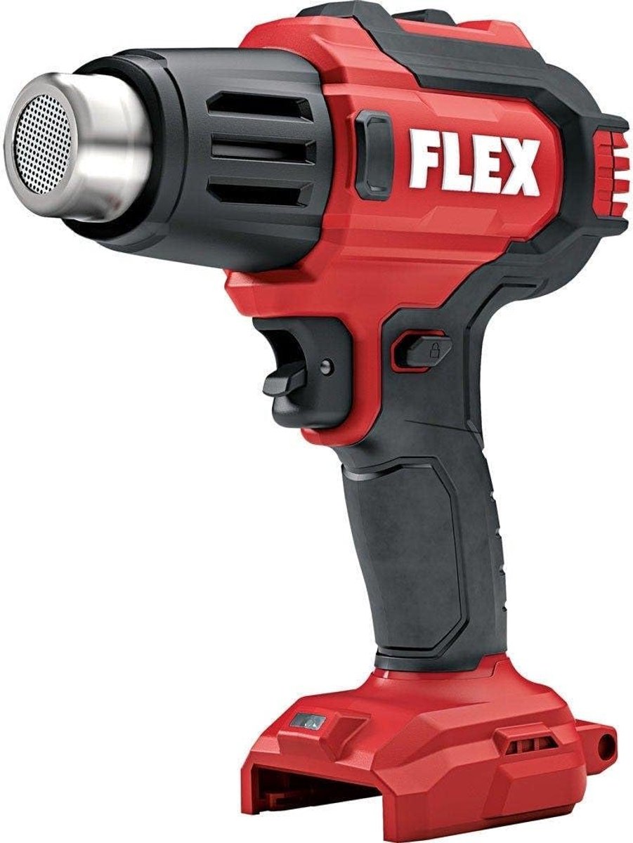Hete luchtpistool 18V - twee temperatuurinstellingen 260°/580°C - LED-verlichting - ideaal voor verf verwijderen - ShopVlot