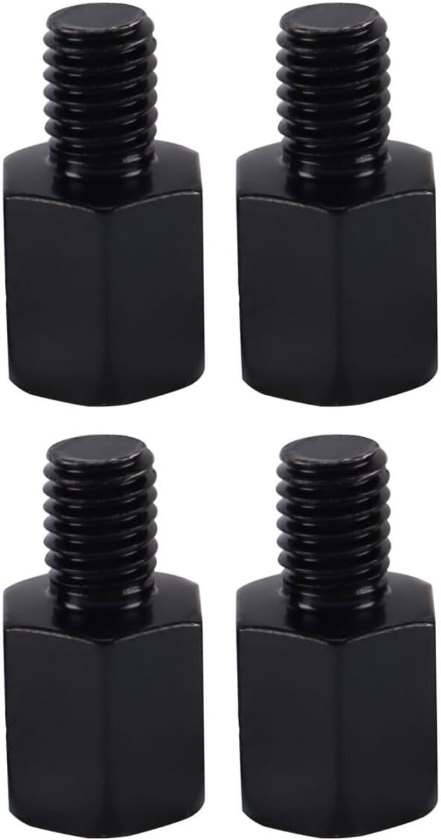 Motorfiets spiegel adapters 10mm naar 8mm - Robuust en duurzaam - Eenvoudig te monteren - ShopVlot
