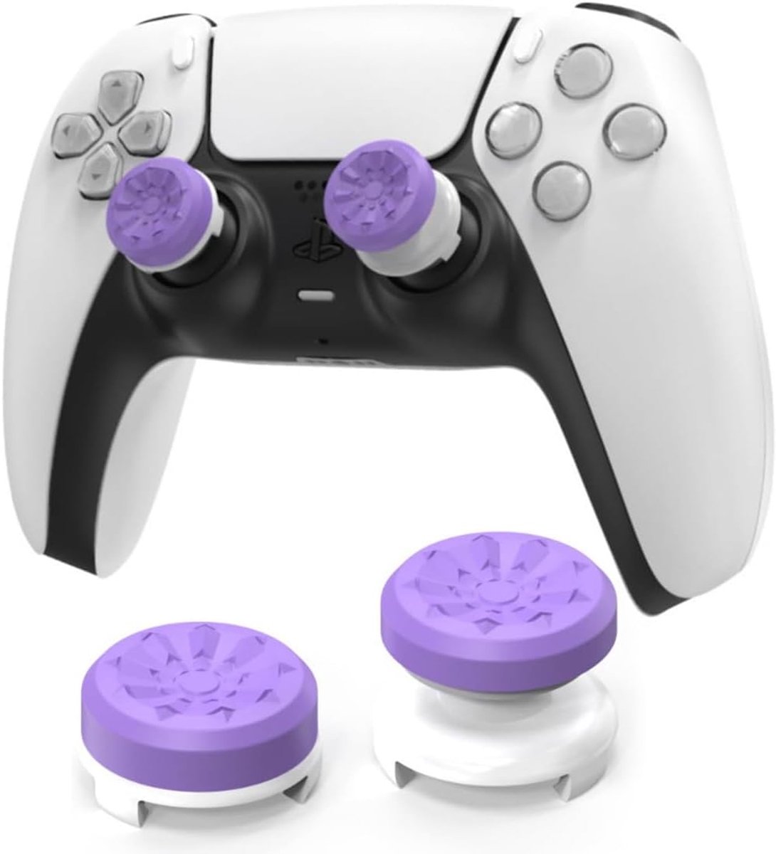 Thumbsticks Grip Cover - Silicone - Voor PS4 en PS5 Controller - Vermindert duimvermoeidheid - ShopVlot