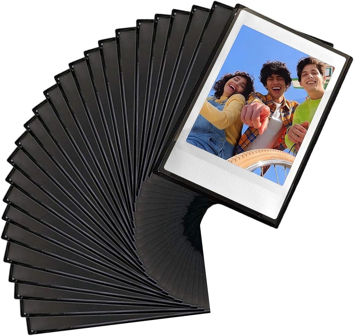 Magnetische fotolijsten 25 stuks - 9,3 x 6,3 cm - supersterk magnetisch - perfect voor koelkast - ShopVlot