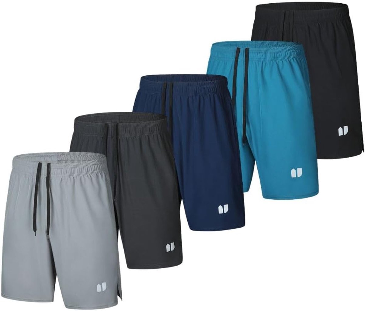 Hardloopshorts voor heren - Sneldrogend - Met zakken - Perfect voor training - ShopVlot