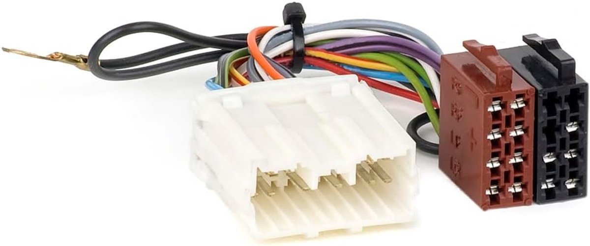 Car Radio Adapter ISO Plug - 16 Pin voor Mitsubishi - Plug & Play - Geschikt voor modellen 1996-2006 - ShopVlot