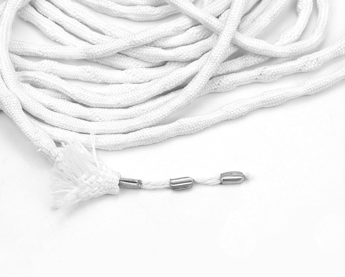 Lead Tape 500 g for Curtains 10 m Curtain Weighter Outdoor Smooth Hanging Perfect Folds Lead Band for Curtains Fabric - ShopVlot