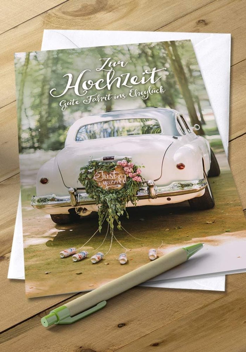 Wedding Greeting Cards Just Married - ShopVlot