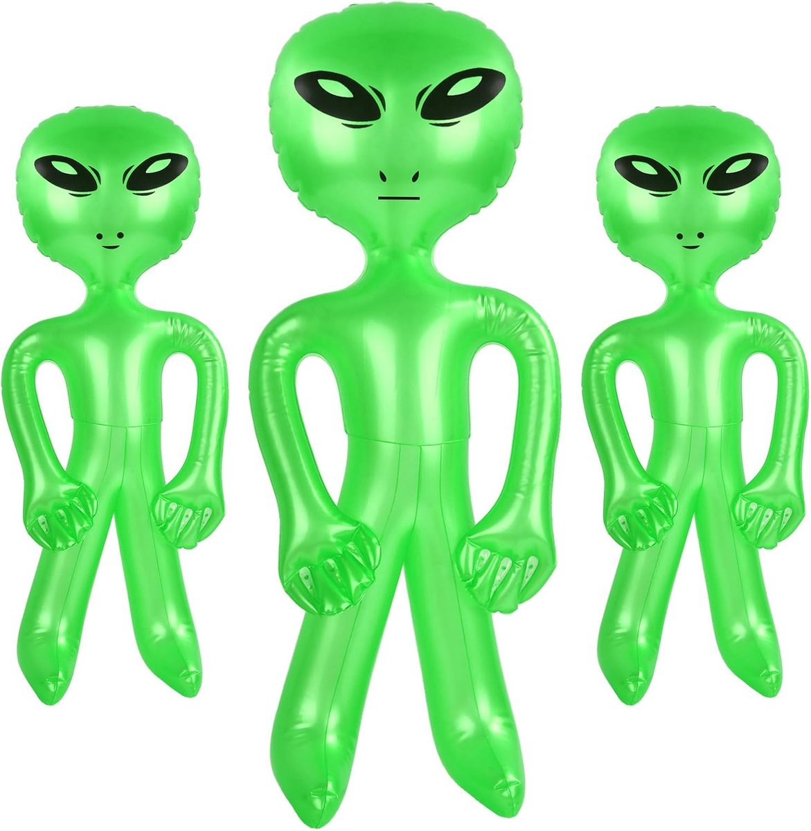 3 pcs Alien Inflatable 55cm and 90cm Alien Inflatable Alien Balloons, Alien Inflatable Alien Balloon, Suitable for - ShopVlot