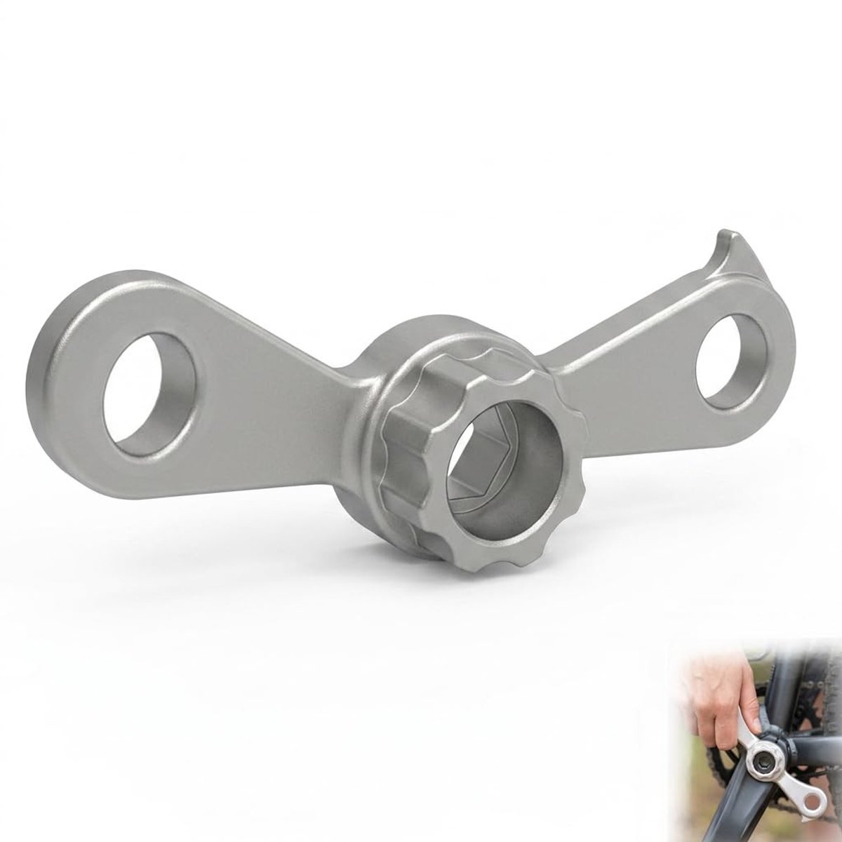 Solidchoice - 2-in-1 Crankgereedschap voor Fiets