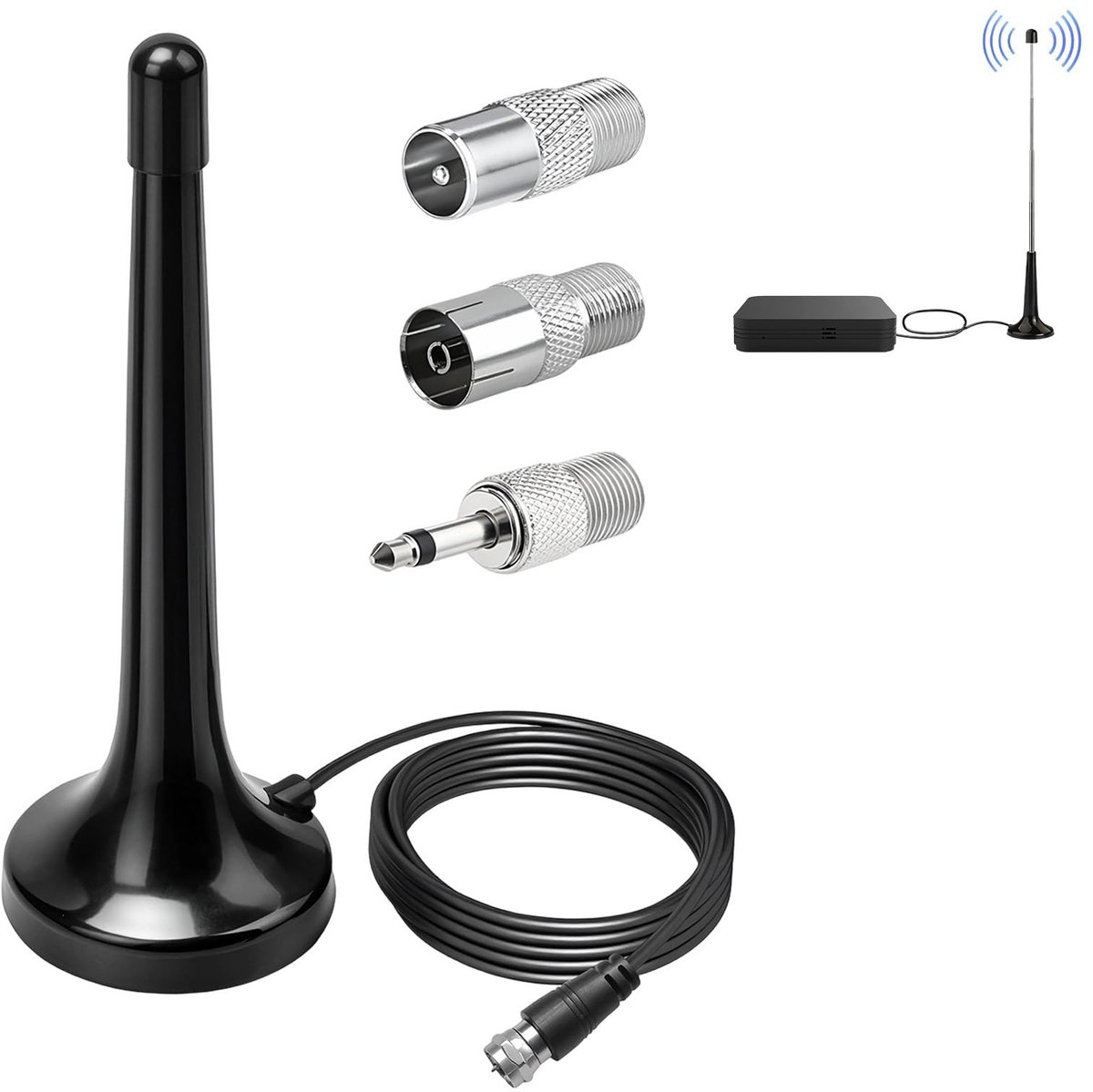 Solidchoice - Universele FM/DAB Radio Antenne met Magnetische Basis