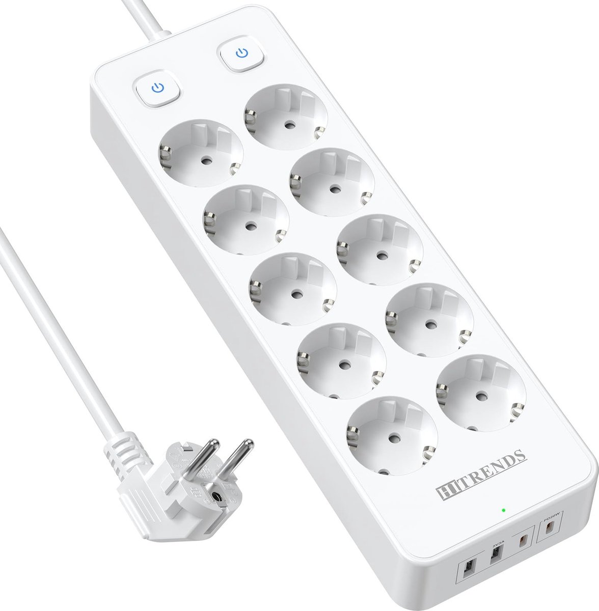 Solidchoice - Meerdere Stekkerdozen met USB-A en USB-C Aansluitingen