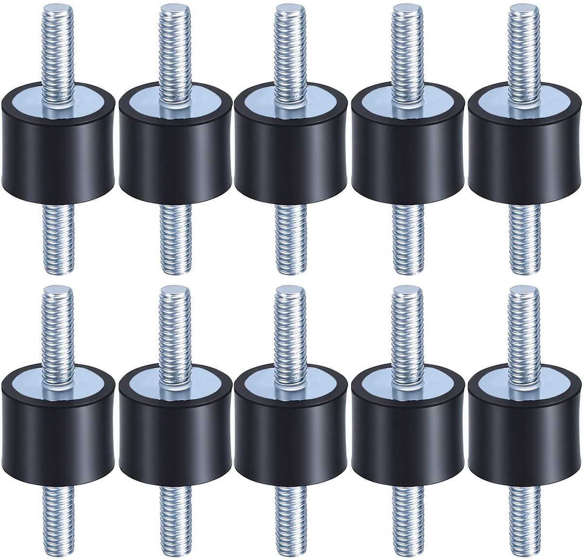 Solidchoice - 10 Stuks M6 Rubber Dempers voor Vibration Absorptie