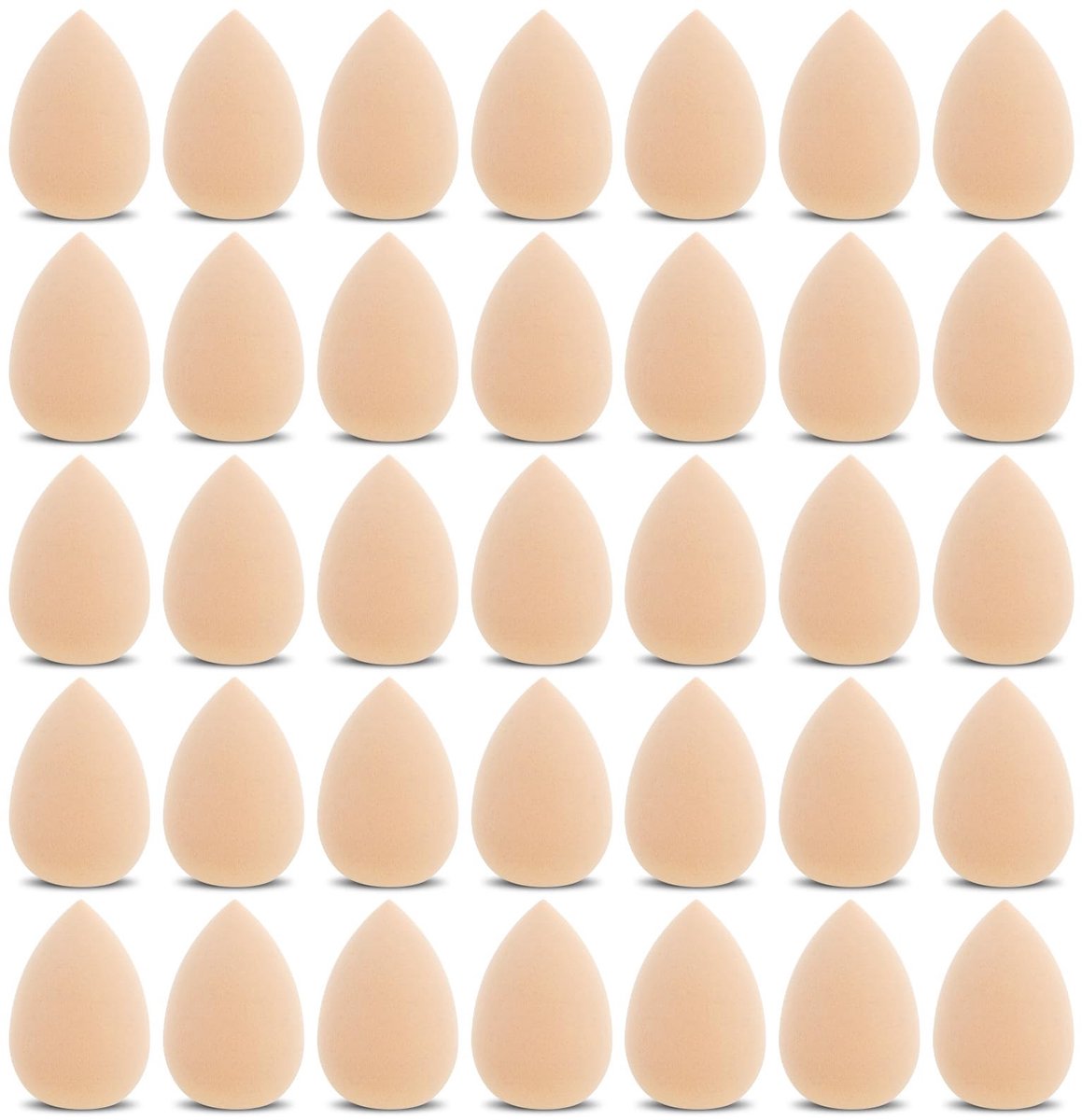 Solidchoice - Mini Makeup Sponsen Set van 35 Stuks voor Professionele Make-up