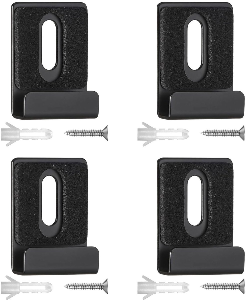 Solidchoice - Set van 4 Stabiele Wandspiegel Beugels met Schroeven