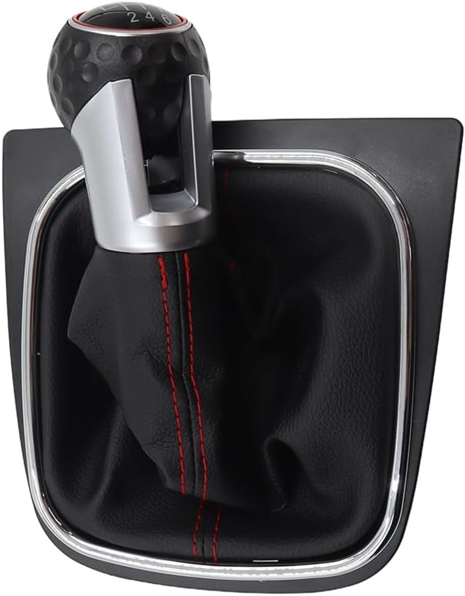 Reliable gear shift knob cover for Golf 5 6 Practical accessory in ABS material (6 speeds) - ShopVlot