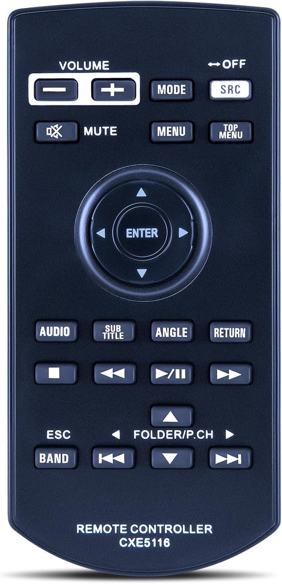 CD-R33 CXE5116 Replacement Remote Control Compatible with AVH Product - AVH-W4500NEX AVHW4500NEX, Black - ShopVlot