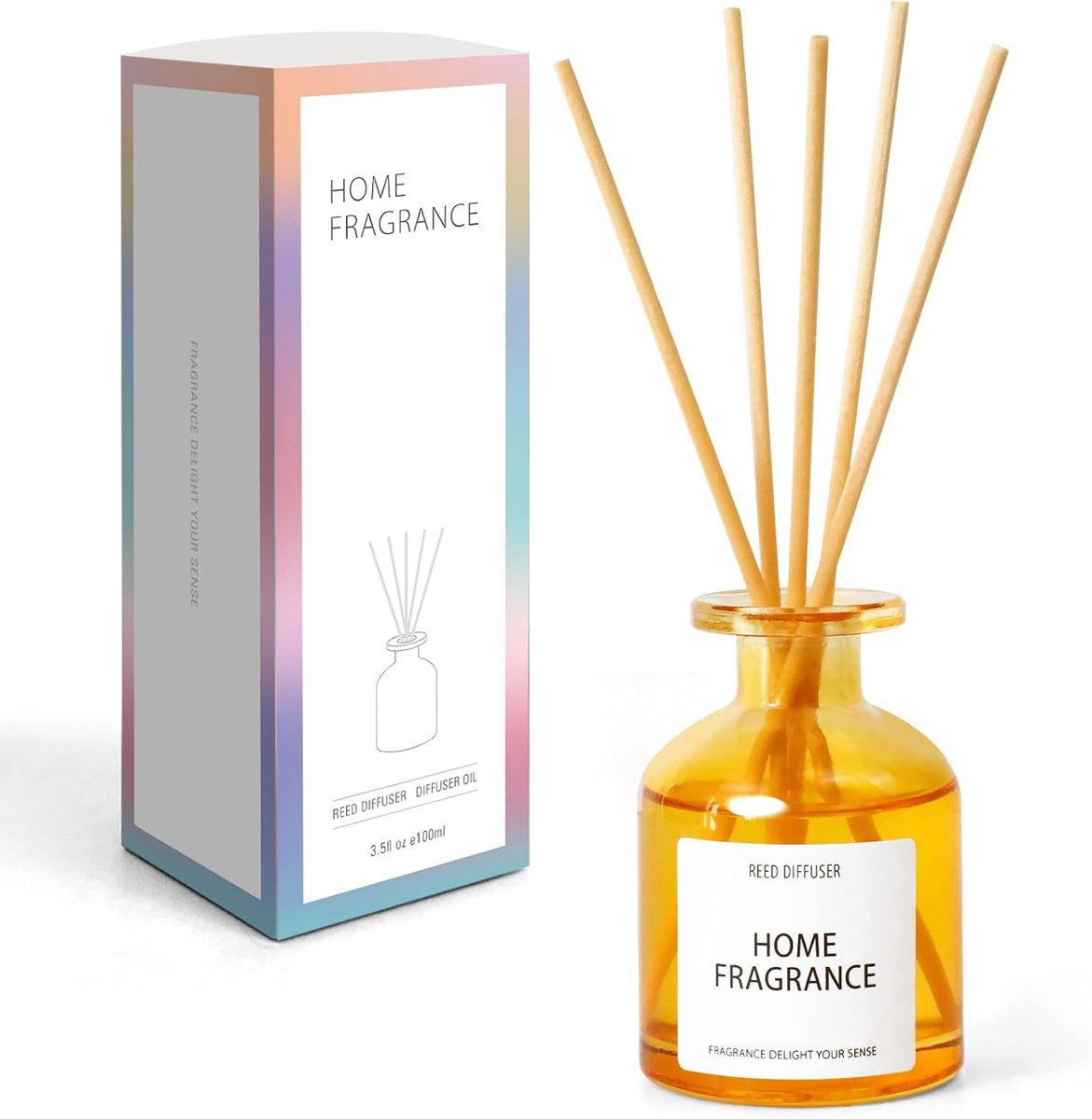 Geuroptimaal Diffuser 100ml - Lemon Soda - Langdurige geur - Perfect voor kantoor of spa - ShopVlot