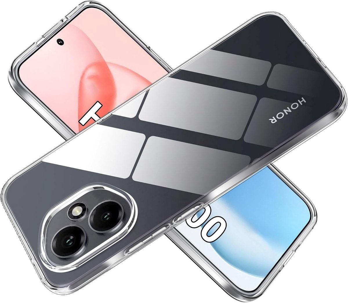 Mobiele hoes Honor 400 - zachte beschermhoes - vloeibare siliconen - optimale bescherming tegen vallen - ShopVlot