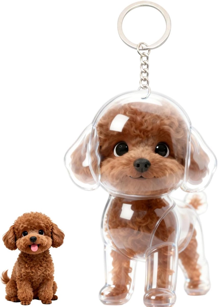 Dog Collector Keychain Dog Reminder Pet Hair Hanger Pet Hair Reminder Paw for Dogs Storage Cat Dog Lovers - ShopVlot