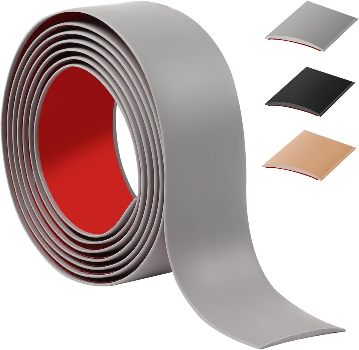 200 cm Self-Adhesive Sill Bar, Flexible Door Threshold, PVC, Threshold Transition Rods for Kitchen/Living Room - ShopVlot