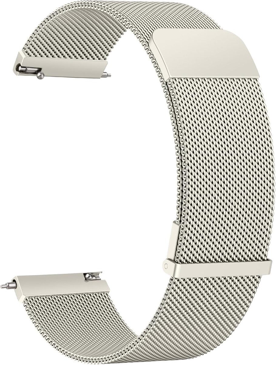 Oumida 22 mm stainless steel watch strap, metal replacement strap, magnetic closure, smart watch, quick release - ShopVlot