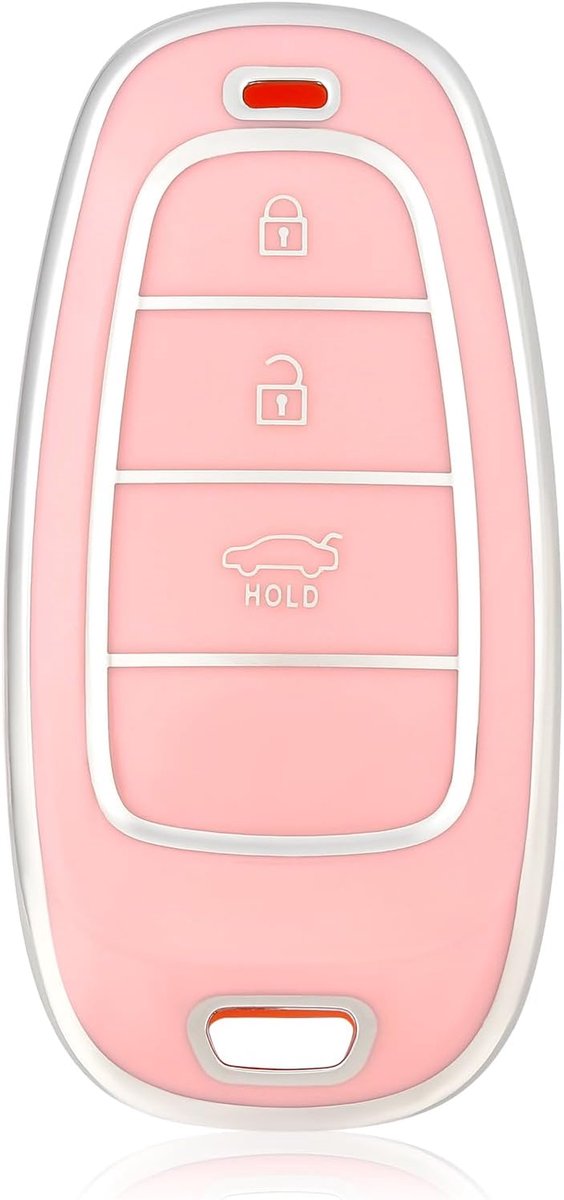 Key Case Car Key Cover Car Key Case Key Case for Hyundai Tucson Nexo Santa Fe TM Ioniq 5 Sonata DN8 - ShopVlot