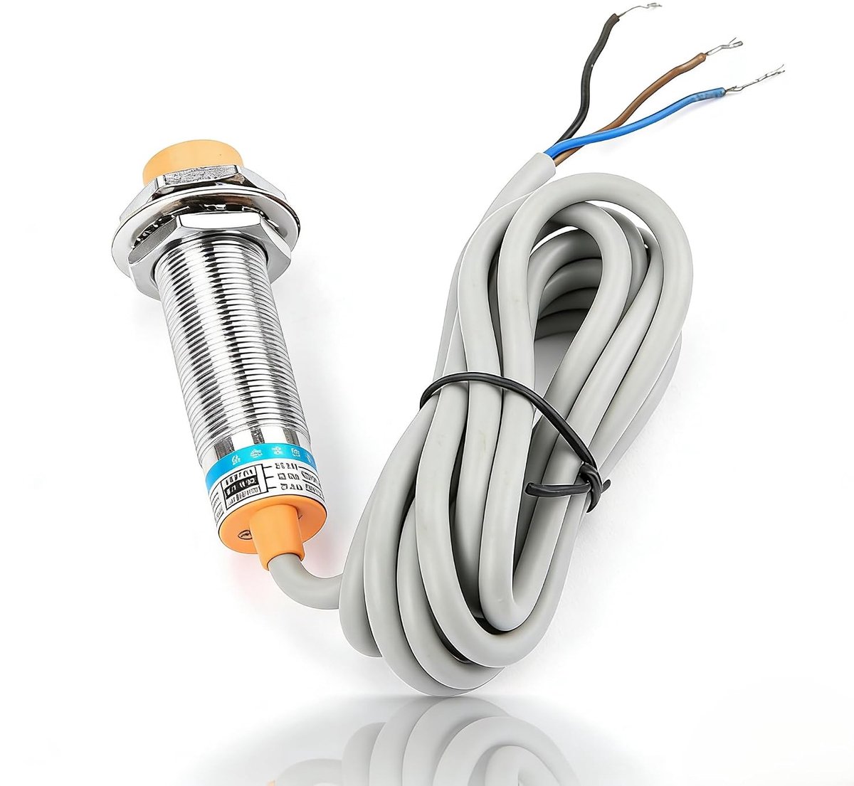 Capacitive Proximity Switch - 3 Draad NPN NC - Contactloos schakelen - Voor detectie en controle - ShopVlot