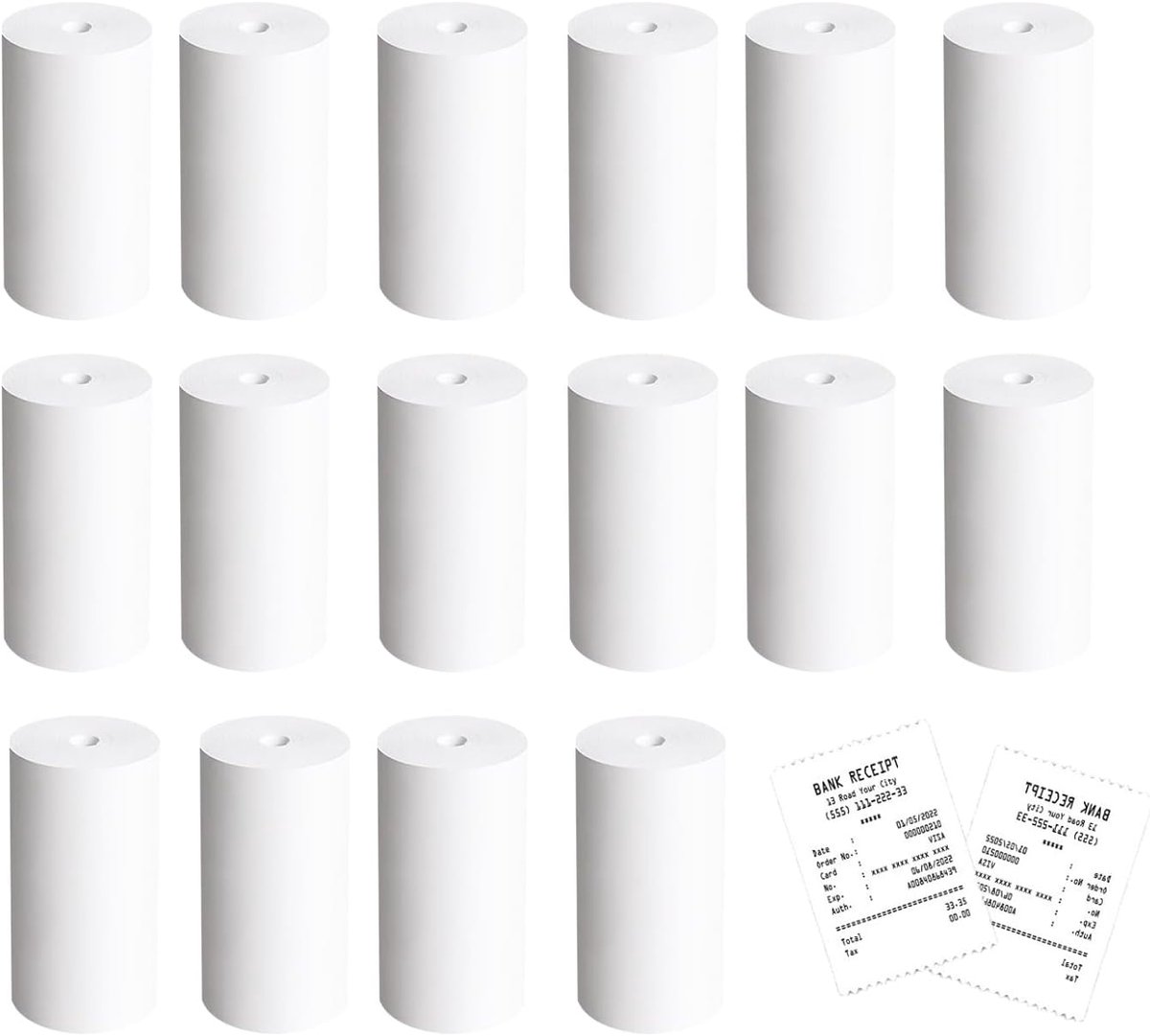 Thermisch papierrollen 57mm - Recyclebaar - Heldere afdrukken - Ideaal voor bonnetjes - ShopVlot