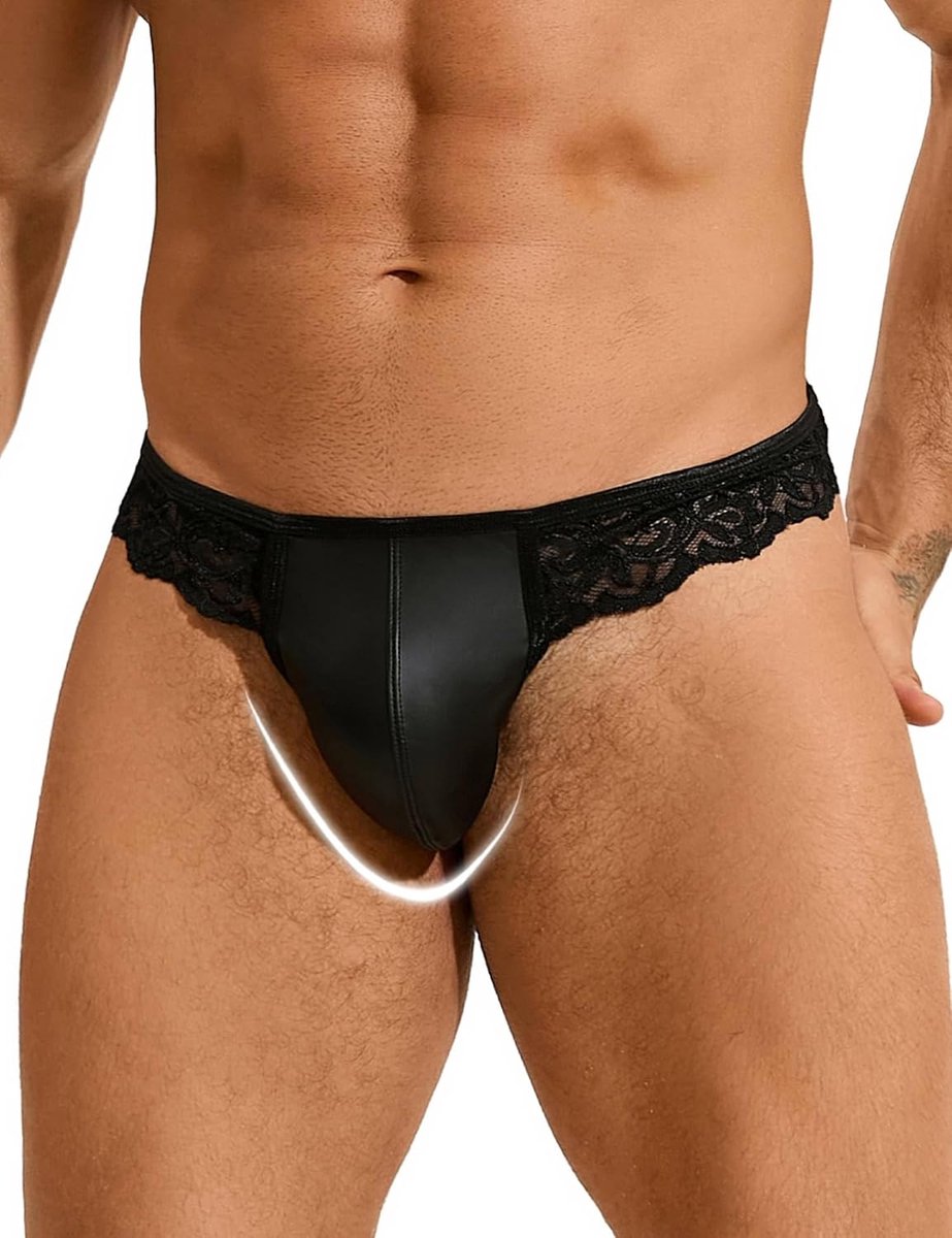 Thong voor mannen - lage taille - jockstrap - plus size - ShopVlot